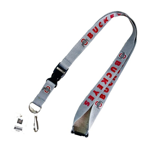 Logo Lanyards Missouri Truman Tiger - Ohio Buckeyes Cleveland Indians LSU Tigers - Picture 6 of 6